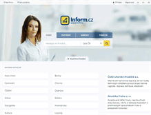Tablet Screenshot of inform.cz