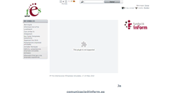 Desktop Screenshot of fes2010.inform.es