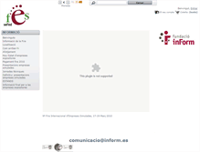 Tablet Screenshot of fes2010.inform.es