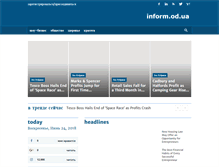 Tablet Screenshot of inform.od.ua